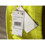 Good American  Always Fits Bandeau Swim Top Sz 1/2 S-M Electric Yellow NWT Photo 3