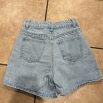 Princess Polly  Denim High Waisted Light Wash Mom Jean Shorts Photo 2