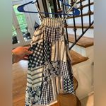 Target  Cat and Jack blue and cream dress size: xs Photo 1