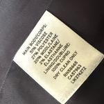 Lewit Black Pinstripe Blazer Size 4 Women’s Double Breasted with Waist Tie Photo 7