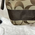 Coach Two Tone Signature Medium Size Tote - Satchel F15112 Photo 8