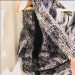 Nina Leonard Lace Tie Back Dress Black Navy M Photo 6