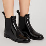 Nautica Black Rain Boots Size 7 – Chelsea Style)B16) Photo 0