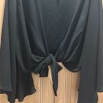 Tyche Tie Front Blouse Photo 3