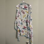 Dress Barn  Open Cardigan Floral Duster Kimono Sleeveless Boho Resort Light New Photo 1