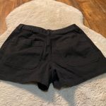 Quince  Shorts Size 6 Black Organic Cotton Utility Stretch Twill Womens‎ Photo 7