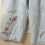 Blair Vintage wide leg embroidered lounge pant jean m Photo 2