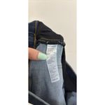 Spanx  Jeans Womens Medium Blue Distressed Skinny Pull On Ankle Raw Hem Photo 4