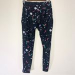 Betsey Johnson Galaxy Celestial 7/8 Length Yoga Leggings Size S Photo 2