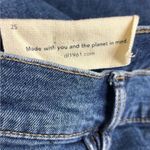 DL1961 Patti Straight NWT Size 25 High Rise Vintage 31" Denim Jeans Split Cuff Photo 12