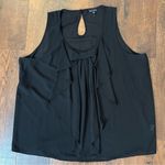 Zenobia embellished black tank top, plus size XXXL (3X) Photo 0