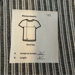 ZARA Women's Striped Long Sleeve Top Black and white Size S Photo 7