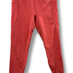 Le Ore Coral Pink High Rise Cropped Pull Photo 0