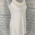 New York & Co. women’s S 100% cotton scoopneck sleeveless mini dress white Photo 4