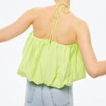 Nocturne halter top US medium large neon yellow green NeW Photo 2