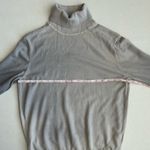Uniqlo Sweater Women's Gray Tie Dye 100% Wool Lightweight Turtleneck Medium Photo 5