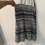 Kensie  Women's Sound Waves Printed Cami Dress Halter Neck Shift Chiffon‎ Size M Photo 6