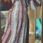 Amazon Floral Print Wrap Dress  Photo 1