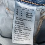 American Eagle  Blue Stretch Mom Jeans Women’s 4 Regular Distressed Ripped Pants Photo 12