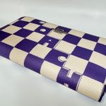 Coach NWT Medium Id Zip Wallet With Checkerboard Print CR789 Photo 1