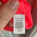 EXPRESS Neon Pink Short Sleeve Top Criss Cross Sleeve Size Medium Photo 4