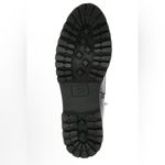 No Boundaries  Womens Combat Boots Size 6 Burgundy & Black Side Zip New Photo 2