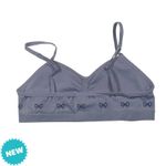 Maidenform Bralette Girls Large Training Bra Seamfree Purple Bows Photo 1