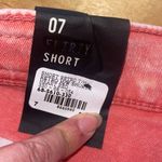 GRG DNM Womens Retro Highwaisted Flirty Denim Jean Shorts Heart Red Size 7 NWT‎ Photo 4