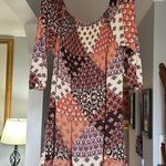 Band of Gypsies Floral Damask Patchwork Dress Sz M Photo 1