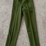 Isaac Mizrahi Women’s Size 0T  Green Slim Tall Pull On Pants Photo 0