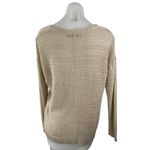 Rubbish Women's Beige Knit Long Sleeve V Neck Button Up Cardigan Sweater Top S Photo 1