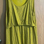Latched Mama Nursing Lift Access Tank with Drawstring Waist‎ XL Yellow Size undefined Photo 0