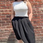 ZARA black midi skirt sz m Photo 3