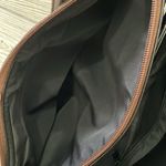 Giani Bernini Black and Brown Satchel with Textured Trim Photo 5