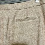 Paige  Kara Knit Light Tan Wide-Leg Pants Photo 5