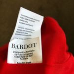 Bardot NWT Fire Red  Amalfi Maxi Slip Dress Size US 10 Photo 11