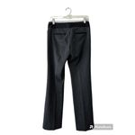 EXPRESS Editor Pants Women's 0R Gray Black Stretch Fabric Low Rise Career Office Photo 1