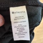 Athleta kickback skirt crisscross black size large Photo 4