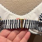 Xhilaration Women’s Bikini Top Striped Navy Blue White Nautical Preppy Small Photo 6