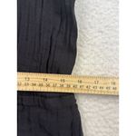 Cloth & Stone  Jumpsuit Womens Medium Black Sleeveless High Neck Cropped Pockets‎ Photo 9
