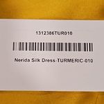 Reformation ππ Nerida Silk Dress ~ Tumeric 10 NWT Photo 14
