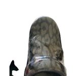 Dansko  Clogs Shoes Womens Size 38 Black Gray Animal Print Comfort Slip On Photo 4