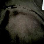 Primark V-neck, black floral satin effect long sleeve tiered Flowy mini dress S Photo 13