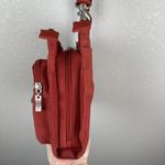 Baggallini Everything Crossbody Bag Purse Orange Nylon Organizer Wristlet Wallet Photo 3