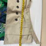 Anthropologie Idra by  Women’s Minimalist Belted Trench Coat Beige Women’s Size 6 Photo 10