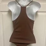 Free People Move Along Intimately Chocolate Brown Bodysuit Photo 2