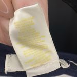 Matty M Navy Blue And White Stripe V Neck Side Knotted Pullover T Photo 6