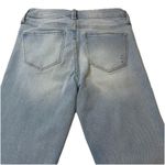 Rachel Zoe Rachel Roy Jeans Women's 2/26 Light Wash Distressed Straight Leg Denim Mid Rise Photo 3