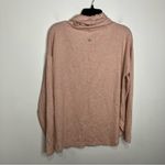 prAna pink heathered funnel neck pullover women’s size XL casual athleisure Photo 8
