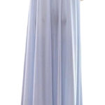 Vintage Lucie Ann Beverly Hills Baby Blue Nylon Lace Trim Nightgown Large Retro Size undefined Photo 0